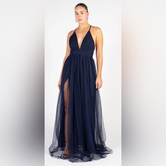 Honey “Forever More” Chiffon Maxi Dress - Picture 2 of 4